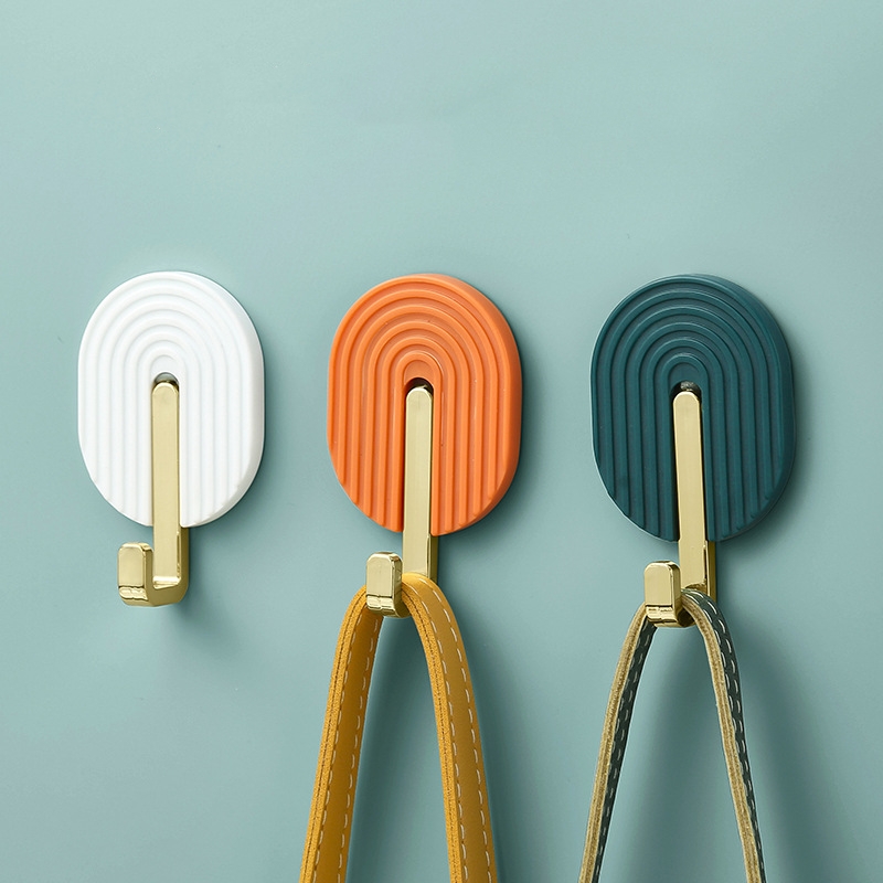 Wall Anchor Plastic - 2 SZTUK Plastikowy samoprzylepny wieszak ścienny