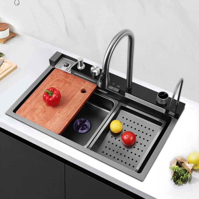 Home Improvement Kitchen Set - Zagęszczone zlewozmywaki kuchenne ze stali nierdzewnej,